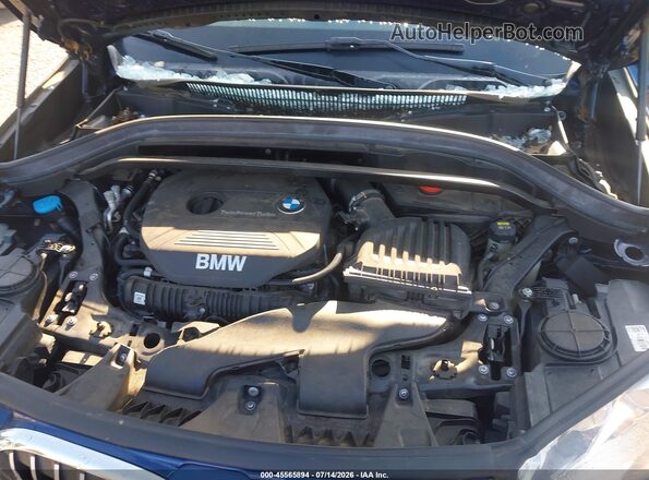 WBXHT3C38J3H30584 2018 BMW X1 Blue Вид ззаду