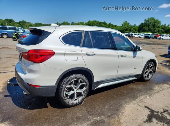 WBXHT3C38J5K31303 2018 BMW X1 White Задня права чверть