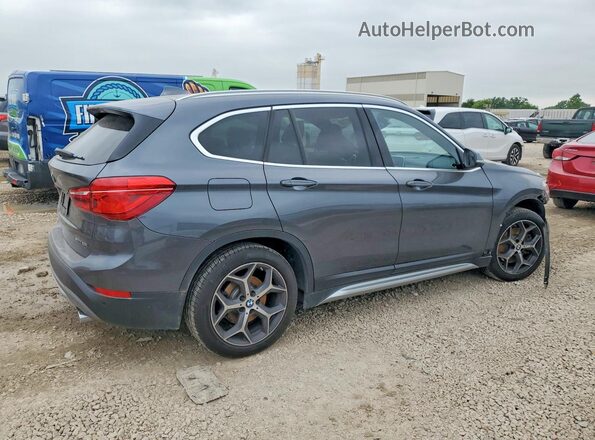 WBXHT3C38J5L28047 2018 BMW X1 Gray Задня права чверть