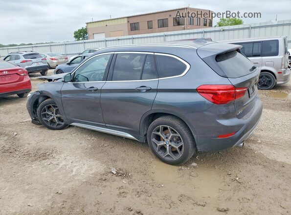 WBXHT3C38J5L28047 2018 BMW X1 Gray Задня ліва чверть