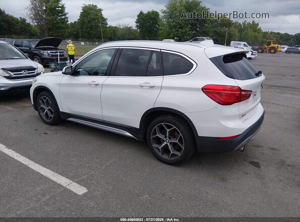 WBXHT3C38J5L30512 2018 BMW X1 White Задня ліва чверть