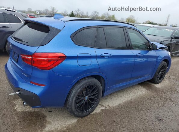 WBXHT3C38J5L31062 2018 BMW X1 Blue უკანა მარჯვენა