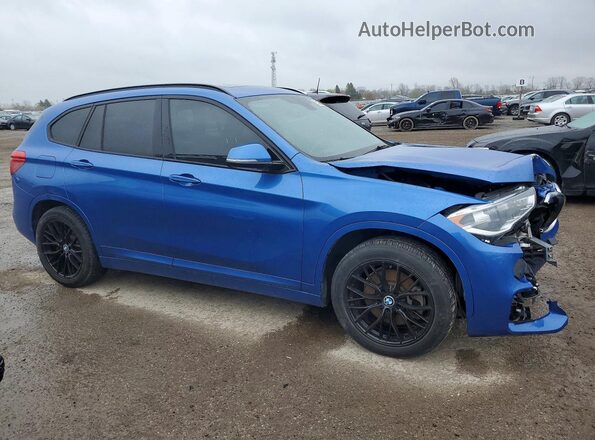 WBXHT3C38J5L31062 2018 BMW X1 Blue წინა მარჯვენა
