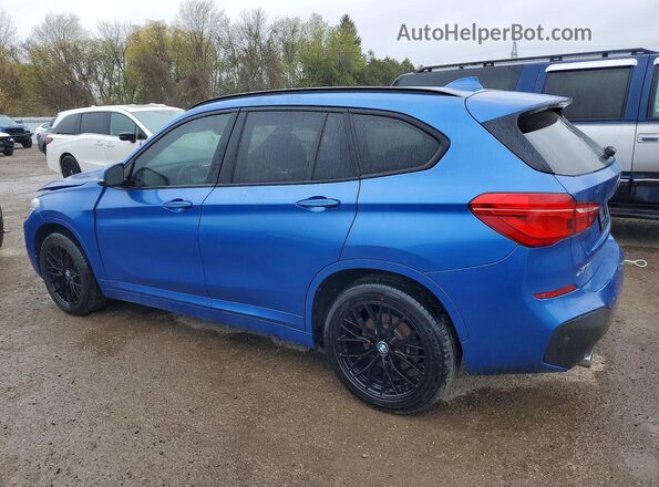 WBXHT3C38J5L31062 2018 BMW X1 Blue უკანა მარცხენა