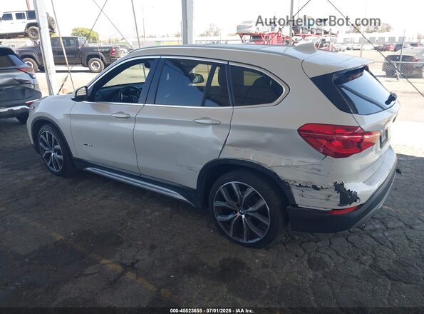 WBXHT3C39G5E47320 2016 BMW X1 White უკანა მარცხენა