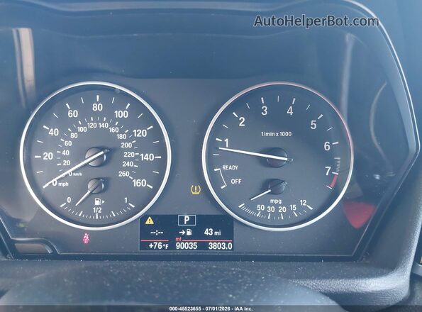WBXHT3C39G5E47320 2016 BMW X1 White უკანა სავარძლების ხედი