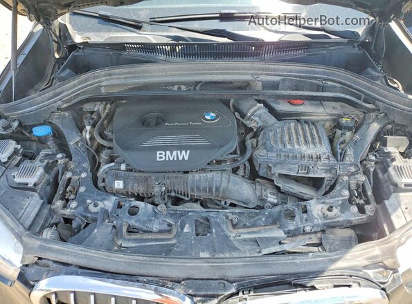 WBXHT3C39G5E51769 2016 BMW X1 Черный Вид подкапотного пространства