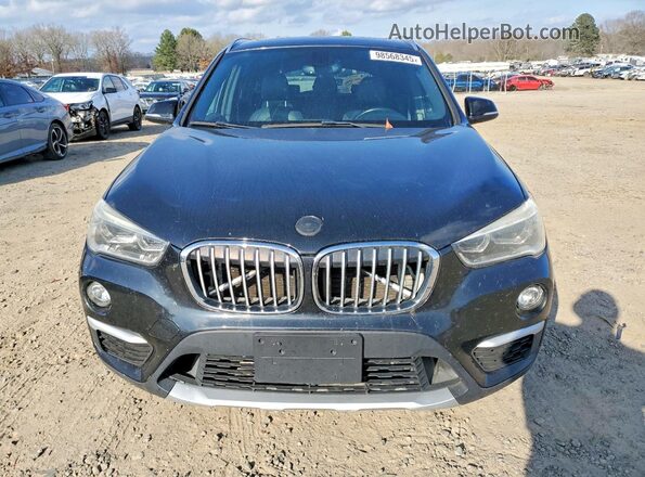WBXHT3C39G5E54994 2016 BMW X1 Black Front view