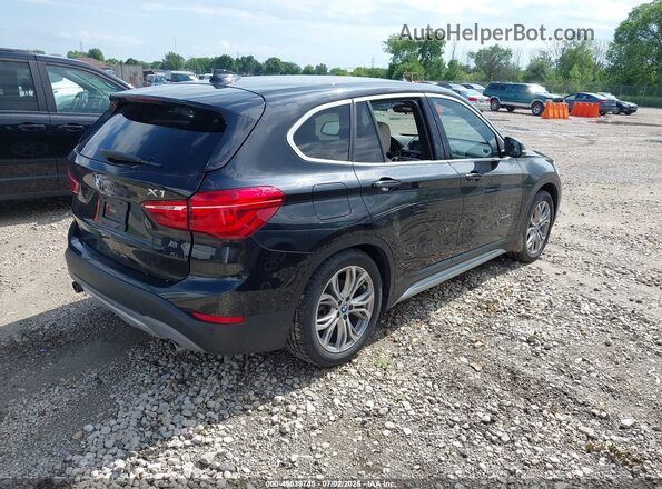 WBXHT3C39J5F88198 2018 BMW X1 Black Հետևի աջ