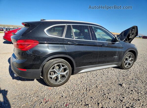 WBXHT3C39J5F92199 2018 BMW X1 Черный Задняя правая четверть