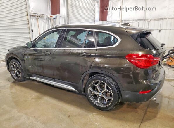WBXHT3C3XGP883983 2016 BMW X1 Brown Rear left