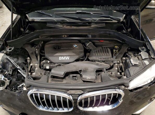 WBXHT3C3XGP883983 2016 BMW X1 Brown Engine compartment view