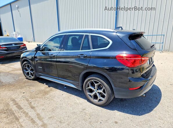 WBXHT3C3XGP884728 2016 BMW X1 Black უკანა მარცხენა