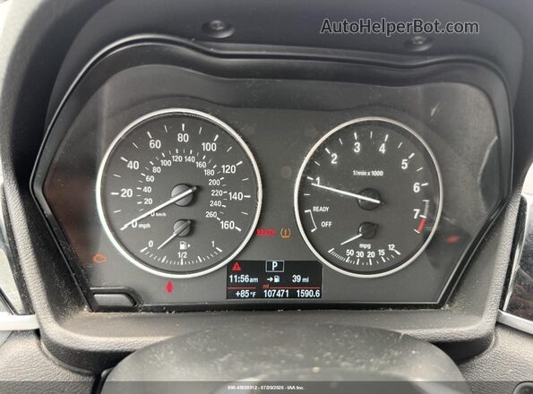 WBXHT3C3XH5F87619 2017 BMW X1 White უკანა სავარძლების ხედი