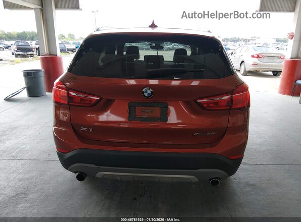 WBXHT3C3XJ5L29782 2018 BMW X1 Orange 