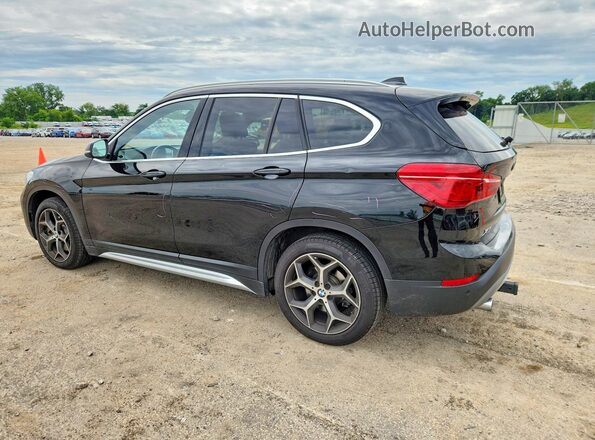 WBXHT3C50K5N47488 2019 BMW X1 Black Tył lewy