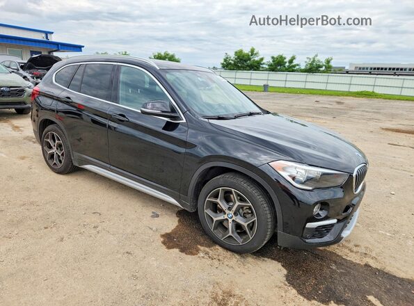 WBXHT3C50K5N47488 2019 BMW X1 Black Przód prawy