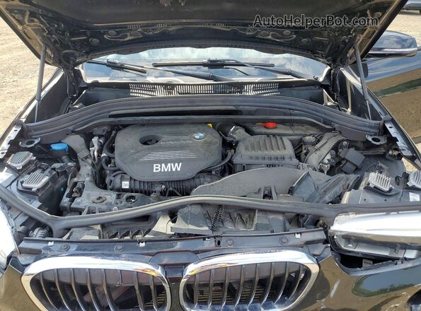 WBXHT3C51K5N00387 2019 BMW X1 Black Widok wnętrza z tyłu