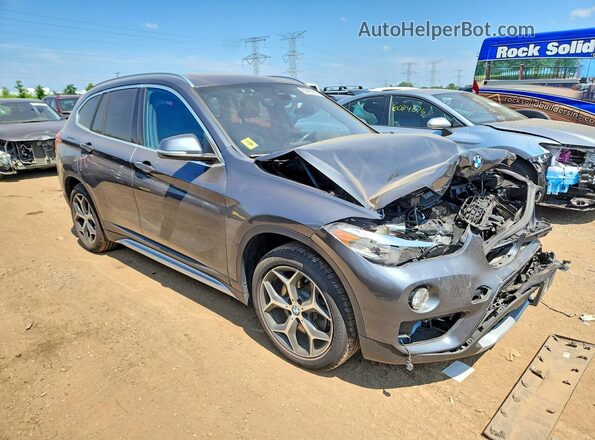 WBXHT3C54K5L35502 2019 BMW X1 Gray Առջևի աջ
