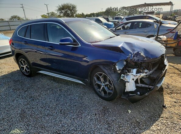 WBXHT3C55K3H34594 2019 BMW X1 Blue Przód prawy