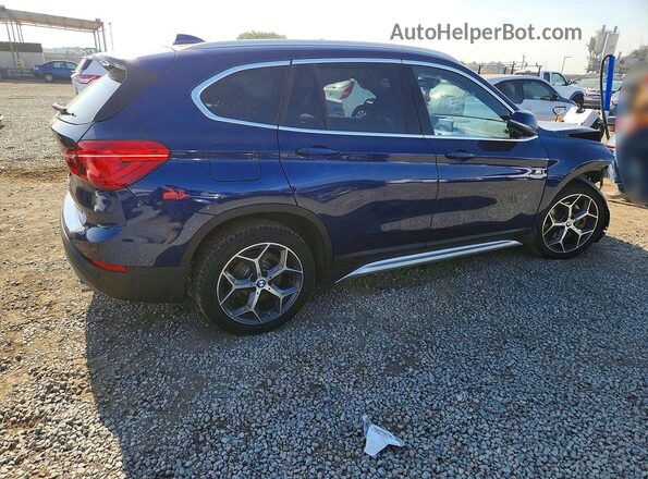 WBXHT3C55K3H34594 2019 BMW X1 Blue Tył prawy