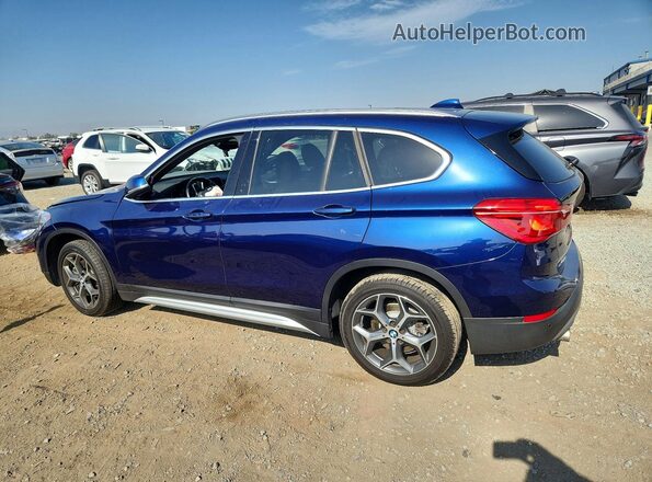 WBXHT3C55K3H34594 2019 BMW X1 Blue Tył lewy