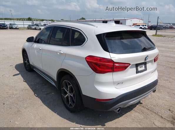 WBXHT3C56K5L38501 2019 BMW X1 White Հետևի ձախ