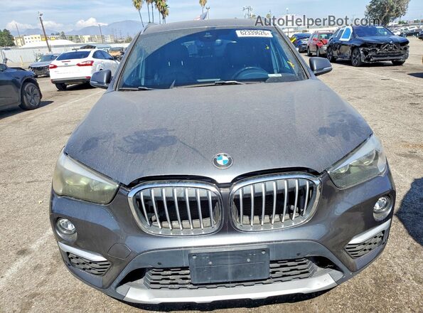 WBXHT3C59K5L89166 2019 BMW X1 Gray Vista frontal