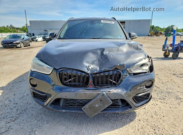 WBXHT3Z30H4A52098 2017 BMW X1 Black წინა ხედი