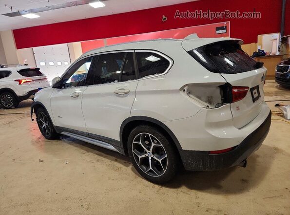 WBXHT3Z31H4A57732 2017 BMW X1 Белый Задняя левая четверть