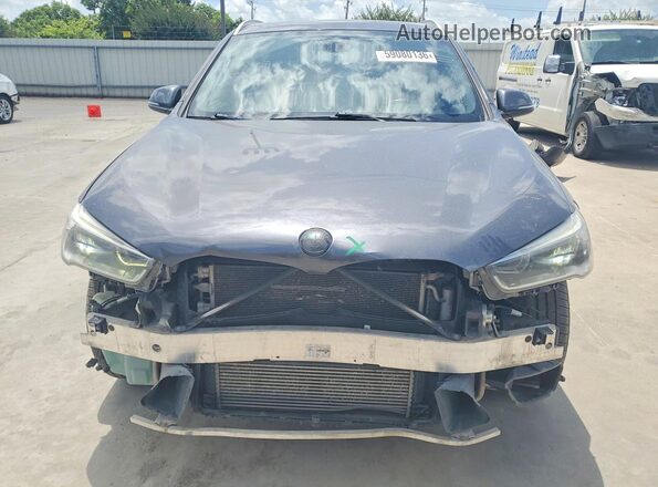 WBXHT3Z32G4A51761 2016 BMW X1 Gray Դիմացի տեսք