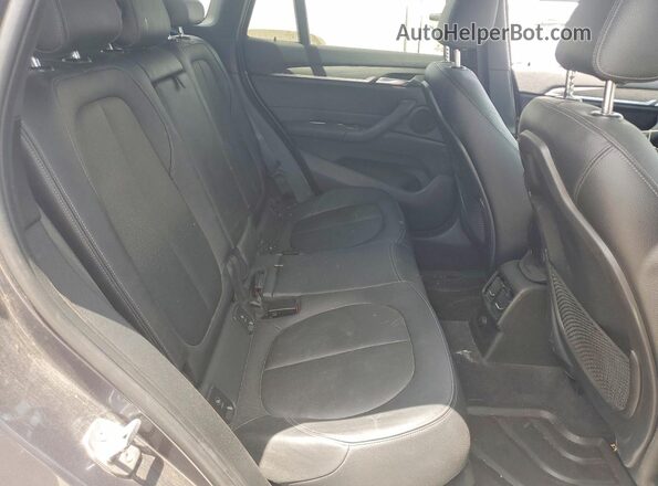 WBXHT3Z32G4A51761 2016 BMW X1 Gray Հետևի նստատեղերի տեսք