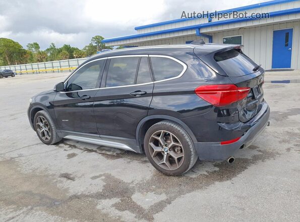 WBXHT3Z33G4A48786 2016 BMW X1 Черный Задняя левая четверть