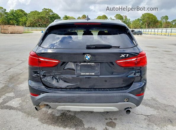 WBXHT3Z33G4A48786 2016 BMW X1 Черный Вид сзади