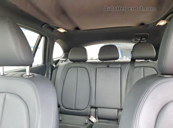 WBXHT3Z33G4A48786 2016 BMW X1 Черный Вид задних сидений