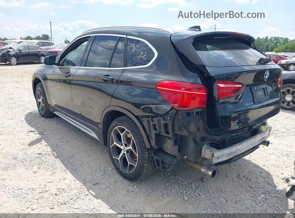 WBXHT3Z33H4A53570 2017 BMW X1 Black Հետևի ձախ
