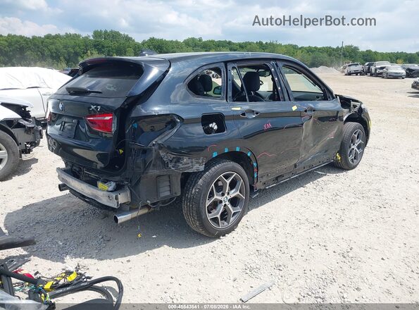 WBXHT3Z33H4A53570 2017 BMW X1 Black Հետևի աջ