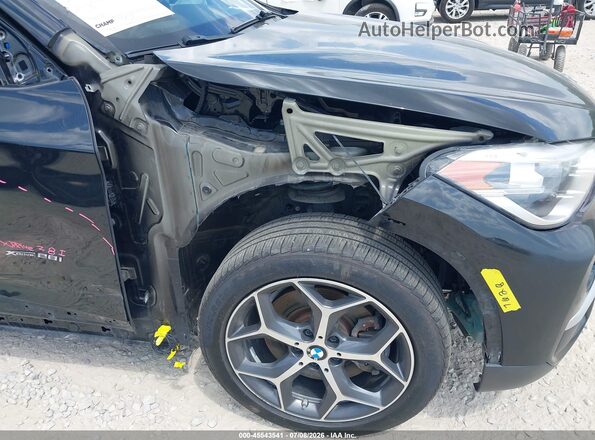 WBXHT3Z33H4A53570 2017 BMW X1 Black 