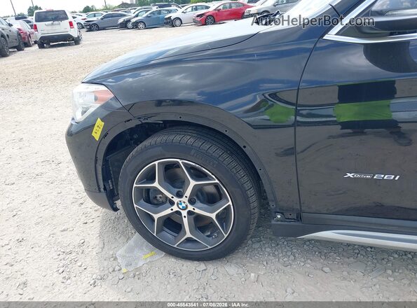 WBXHT3Z33H4A53570 2017 BMW X1 Black 