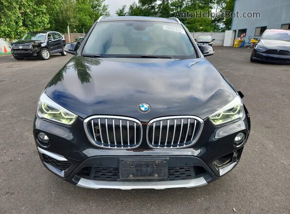 WBXHT3Z35G4A48403 2016 BMW X1 Black წინა ხედი