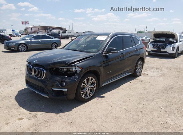 WBXHT3Z35G4A50734 2016 BMW X1 Black Front left