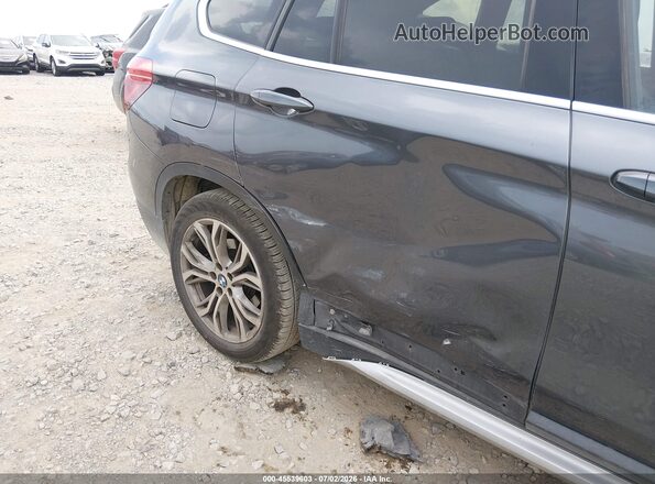 WBXHT3Z35H4A52212 2017 BMW X1 Gray 