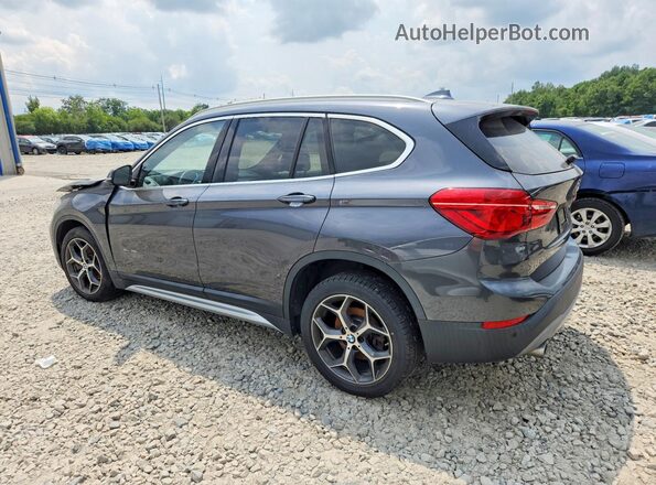 WBXHT3Z36J4A65959 2018 BMW X1 Gray Tył lewy