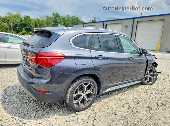 WBXHT3Z36J4A65959 2018 BMW X1 Gray Tył prawy