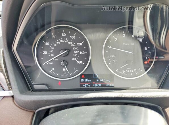 WBXHT3Z39H4A56277 2017 BMW X1 Черный Вид щитка приборов