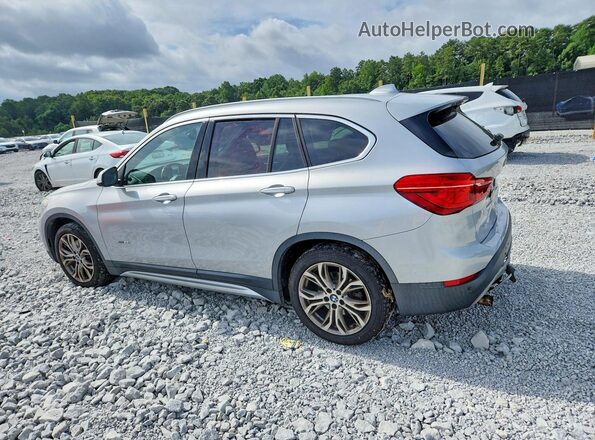 WBXHT3Z39H4A57946 2017 BMW X1 Silver Задня ліва чверть