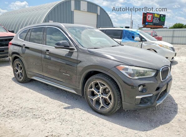 WBXHT3Z3XH4A55073 2017 BMW X1 Black Առջևի աջ