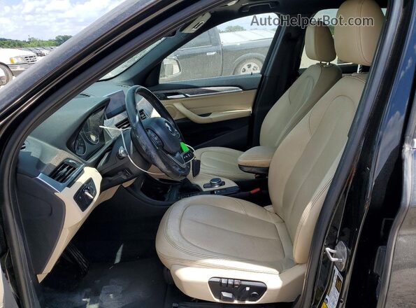 WBXHT3Z3XH4A55073 2017 BMW X1 Black Սալոնի դիմացի տեսք