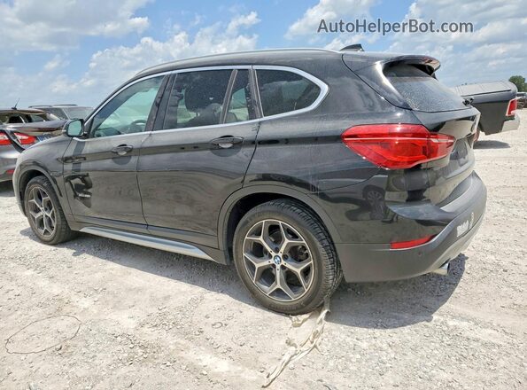 WBXHT3Z3XH4A55073 2017 BMW X1 Black Հետևի ձախ