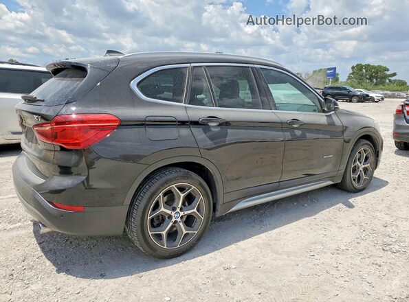 WBXHT3Z3XH4A55073 2017 BMW X1 Black Հետևի աջ